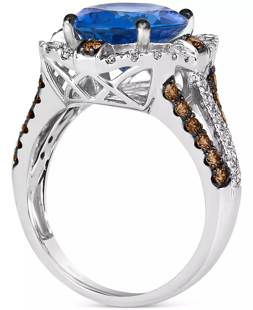 Le Vian Blueberry Tanzanite (4-1/2 ct. t.w.), Chocolate Diamonds (1/2 ct. t.w.) & Nude Diamonds (1/2 ct. t.w.) Statement Ring in 14k White Gold 2