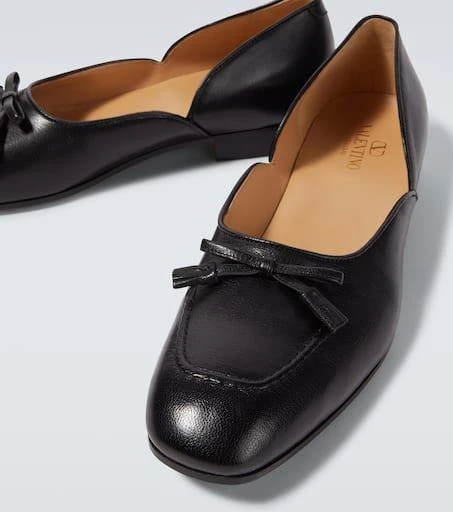 Valentino Valet Du Roi leather flats 3