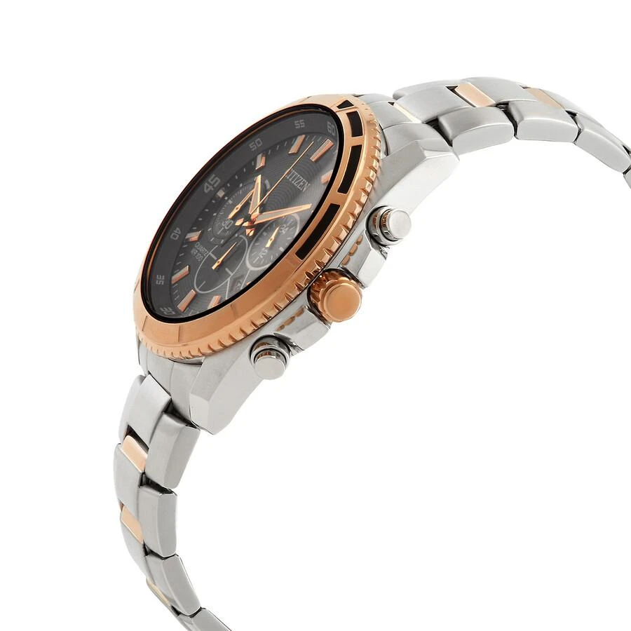 Citizen Chronograph Quartz Grey Dial Two-Tone Men's Watch AN8204-59H 2