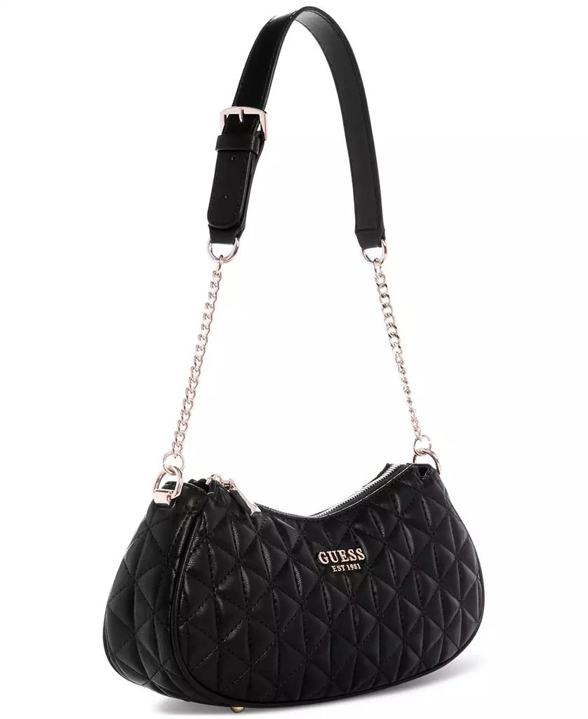 GUESS Kori Top Zip Medium Quilted Shoulder Bag 5