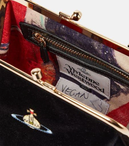 Vivienne Westwood Granny Small velvet clutch 3