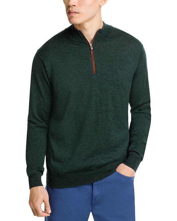 Peter Millar Crown Autumn Crest Quarter Zip Sweater