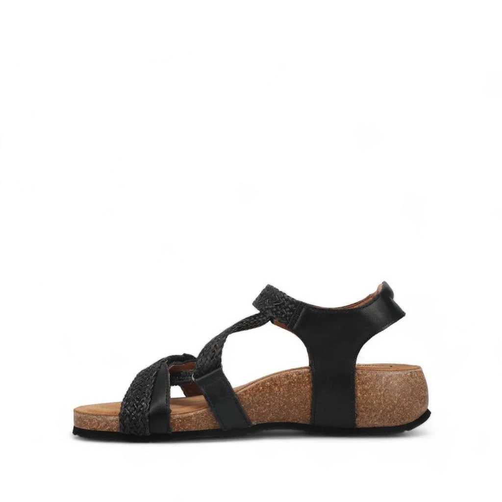 taos Women's Trulie Sandal - Wide Width In Black 3