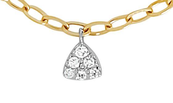 Bony Levy Two-Tone Diamond Charm Bracelet