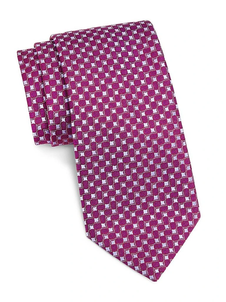 Charvet Jacquard Silk Tie 1