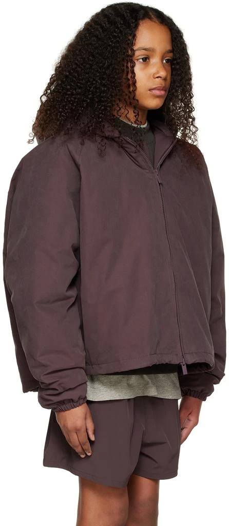 Essentials Kids Purple Full Zip Jacket 2