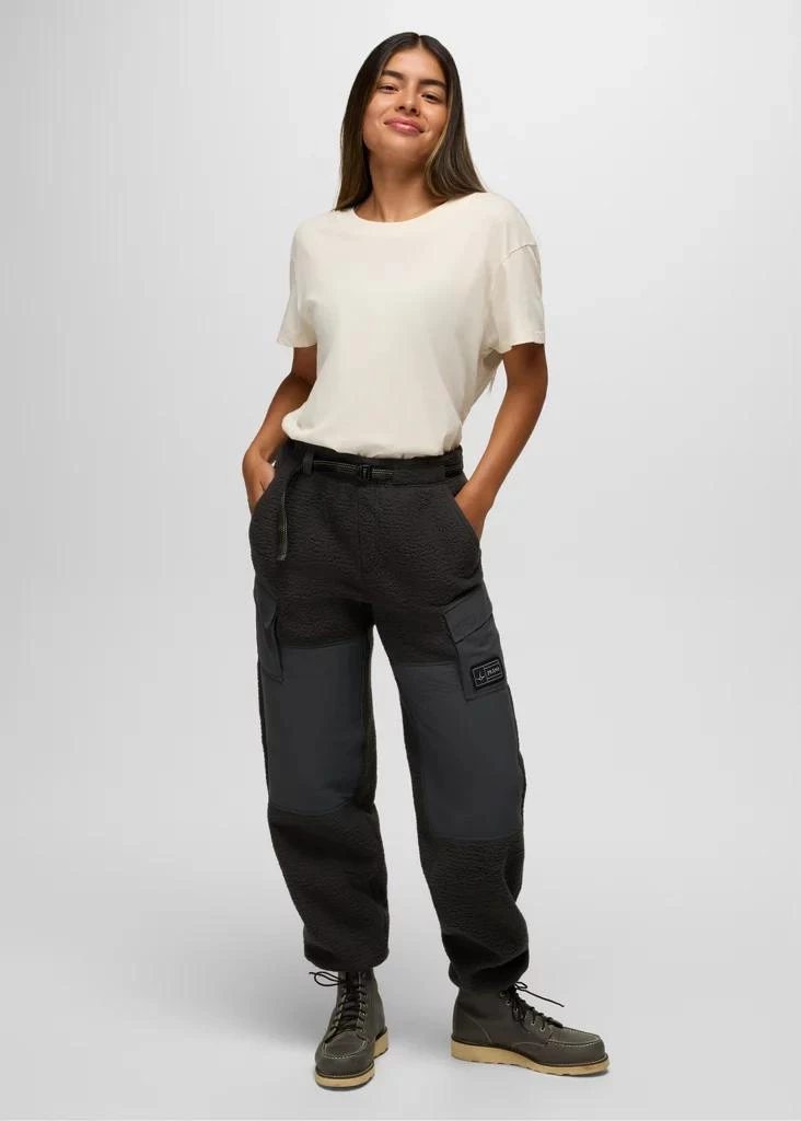 Prana Gender Neutral prAna Hurricane Fleece Pant - Dark Iron Solid 4