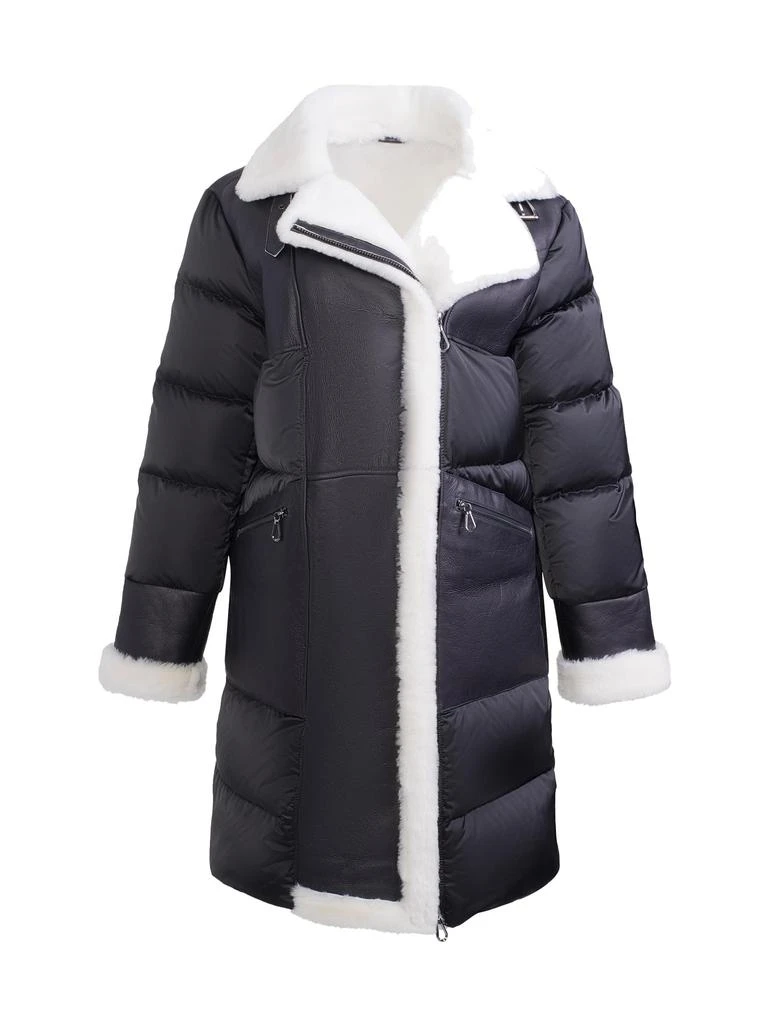 WOLFIE FURS Made For Generations™ Sheepskin Shearling Down Coat 1