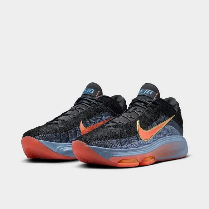 Nike GT Hustle 3 Basketball Shoes Mens 7 Womens 8.5 Anthracite/Mango FV5953-001 NEW! Nike Air Zoom GT Hustle 3 Shoes Anthracite/Mango FV5953  main image 3