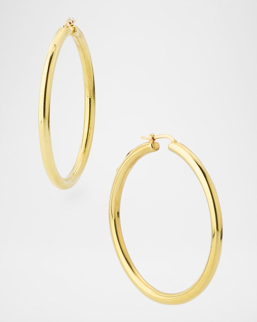 Roberto Coin 18K Yellow Gold Oro Classic Hoop Earrings