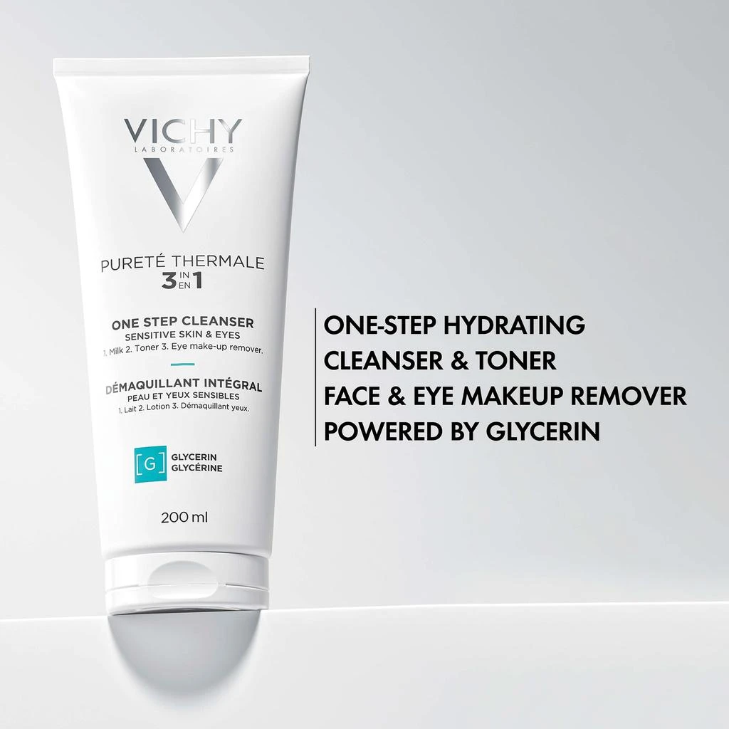 Vichy Vichy Pureté Thermale 3-in-1 One Step Facial Cleanser 2