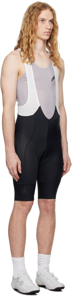 Rapha White & Navy Bib Shorts