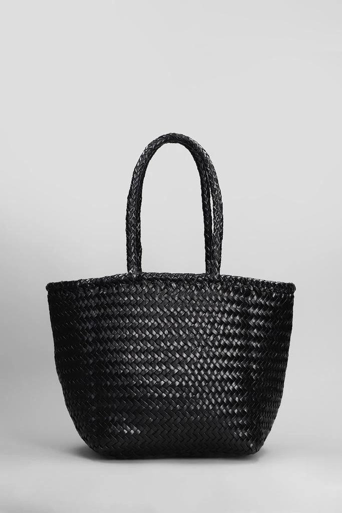 Dragon Diffusion Grace Basket Small Tote In Black Leather 3