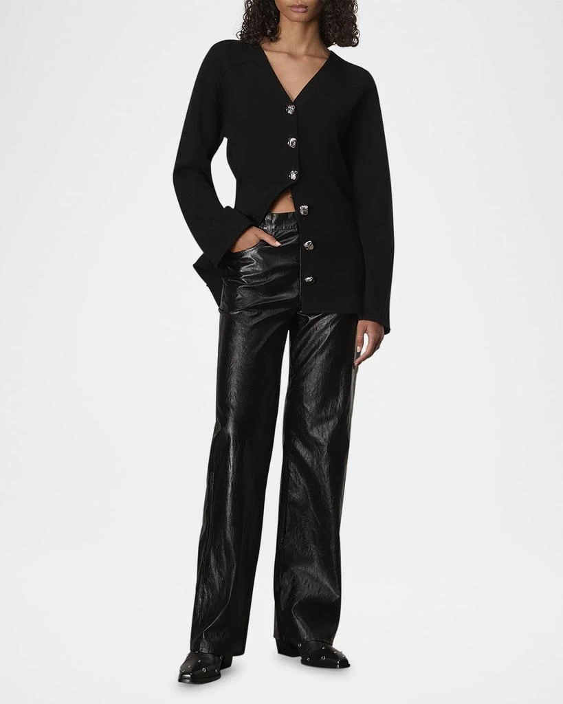 Rag & Bone Bridget Long V-Neck Cardigan 2