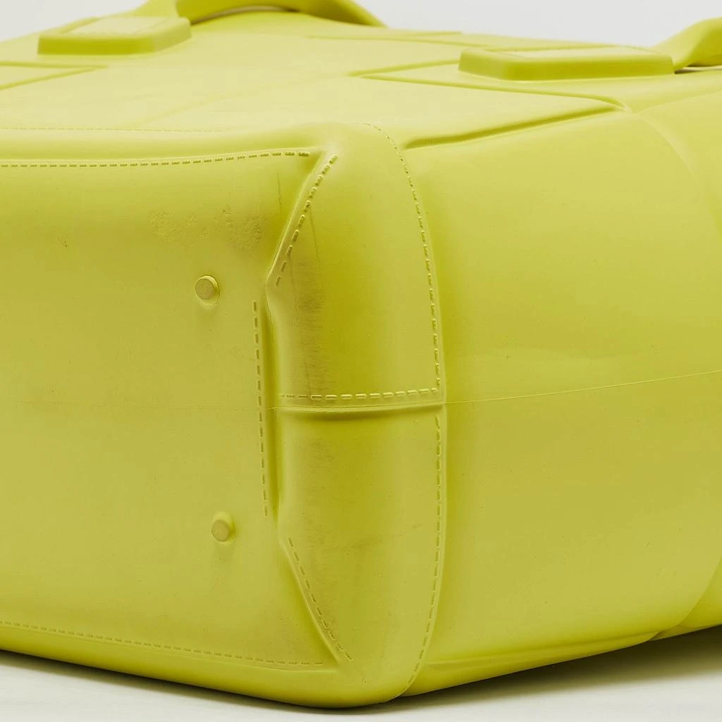 Bottega Veneta Bottega Veneta Yellow Rubber Large Arco Tote 10