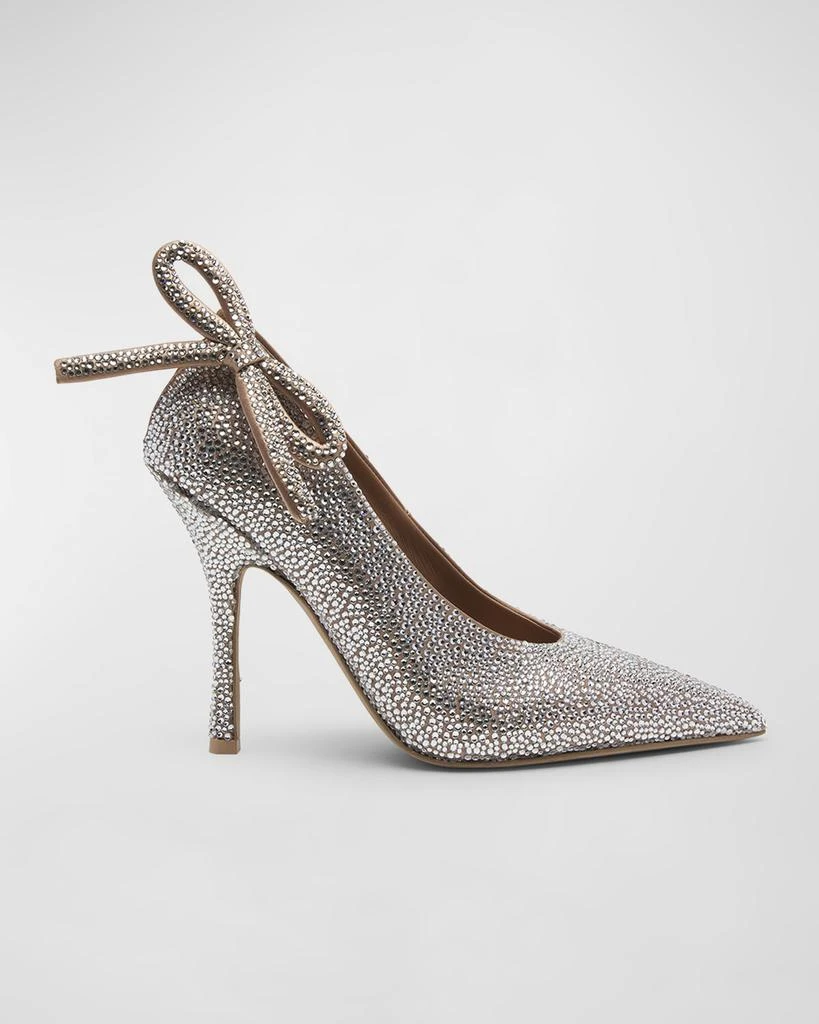 Valentino Crystal Satin Pumps 1