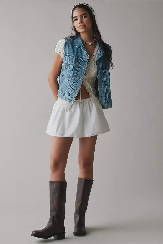 Kimchi Blue Kimchi Blue Secret Garden Eyelet Lace Tie-Front Bed Jacket 3