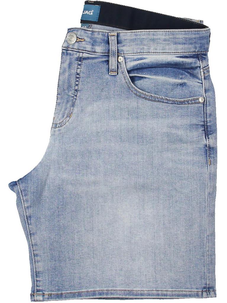Jag Jeans Womens Mid-Rise Boyfriend Denim Shorts