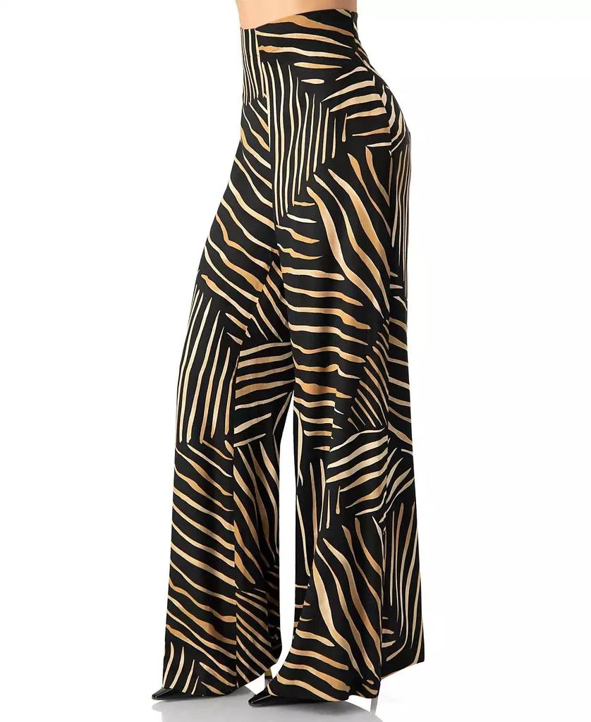 Ivonne Women
s Wide-Leg Patterned Trousers 3