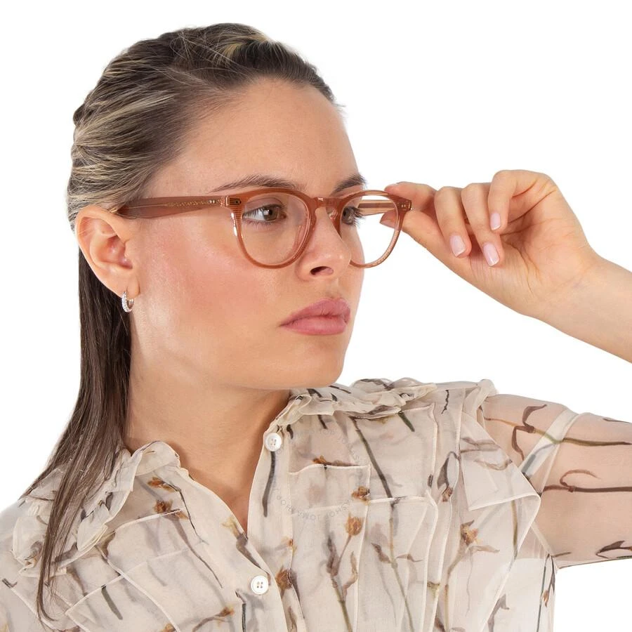 GARRETT LEIGHT Garrett Leight GLCO X ANDRe SARAIVA Demo Oval Ladies Eyeglasses 1082 PST 46 2