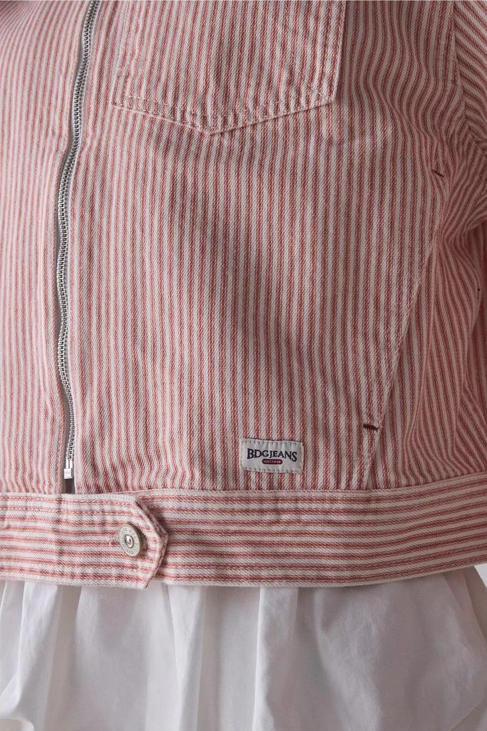 BDG BDG Yuri Striped Canvas Bomber Jacket 3