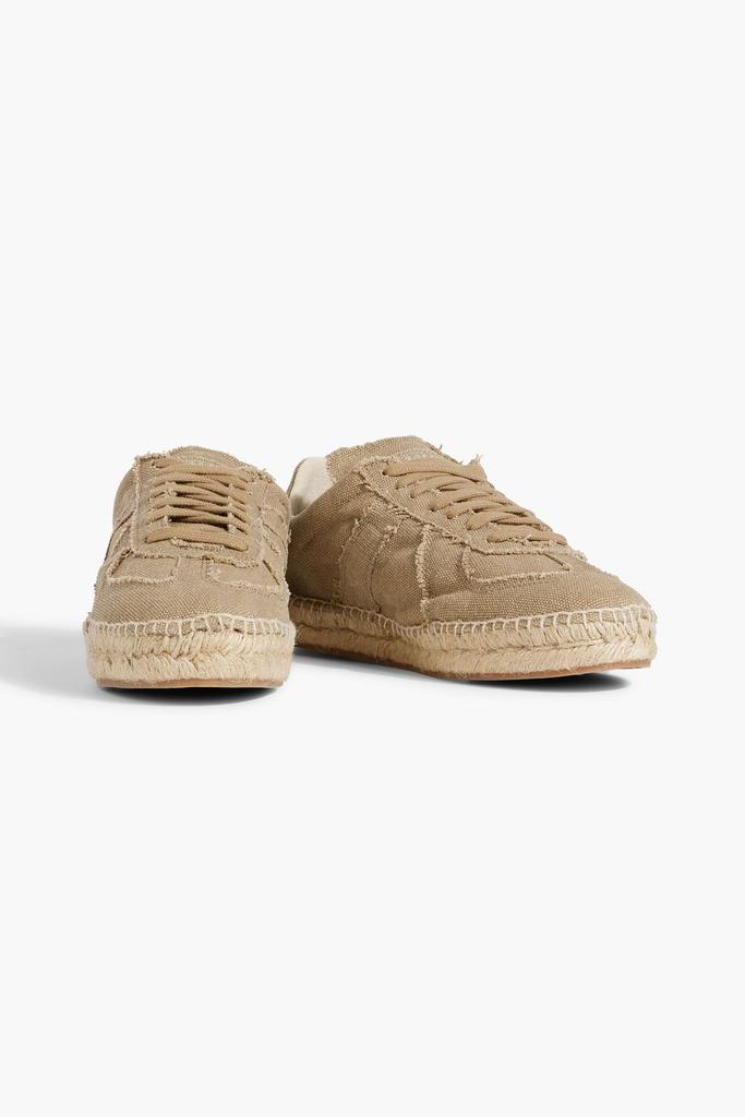 MAISON MARGIELA Replica frayed canvas espadrille sneakers