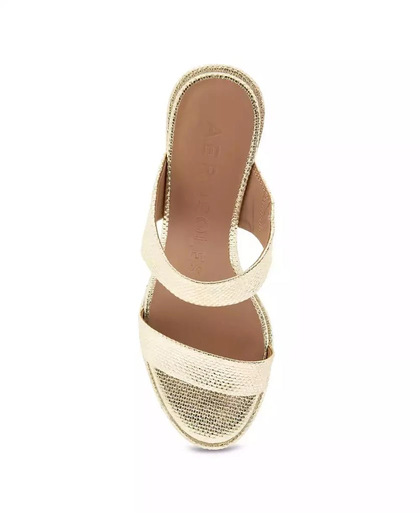 Aerosoles Women's Norine Slip-On Wedge Sandals 4