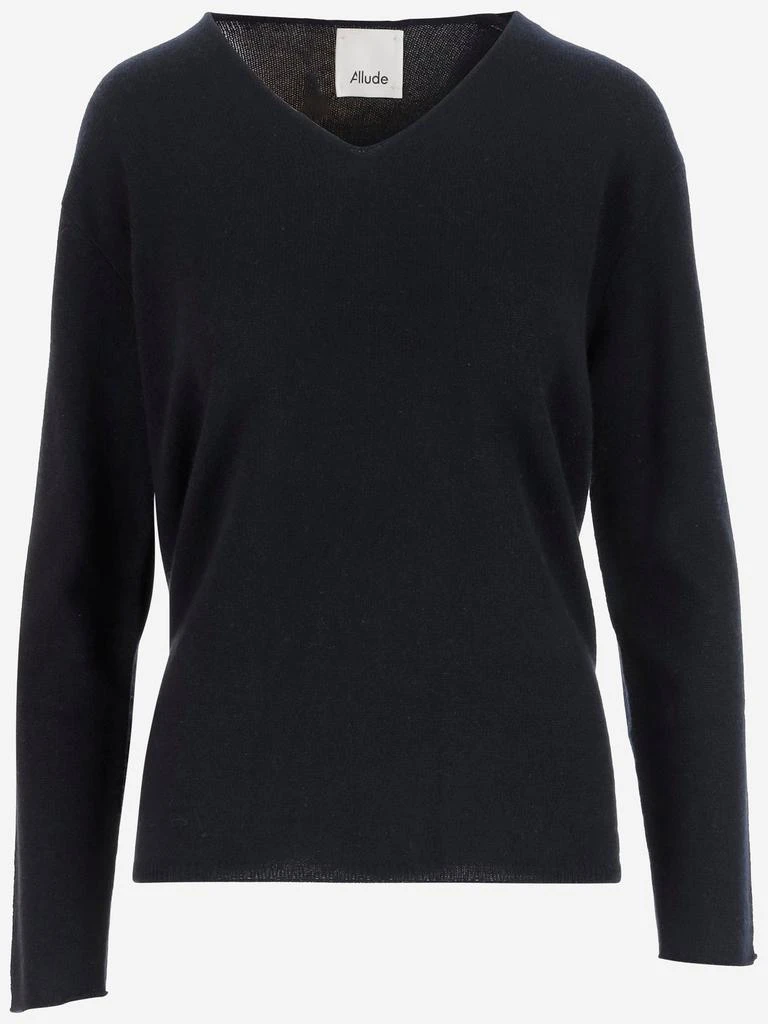 Allude Allude V-Neck Sweater 1