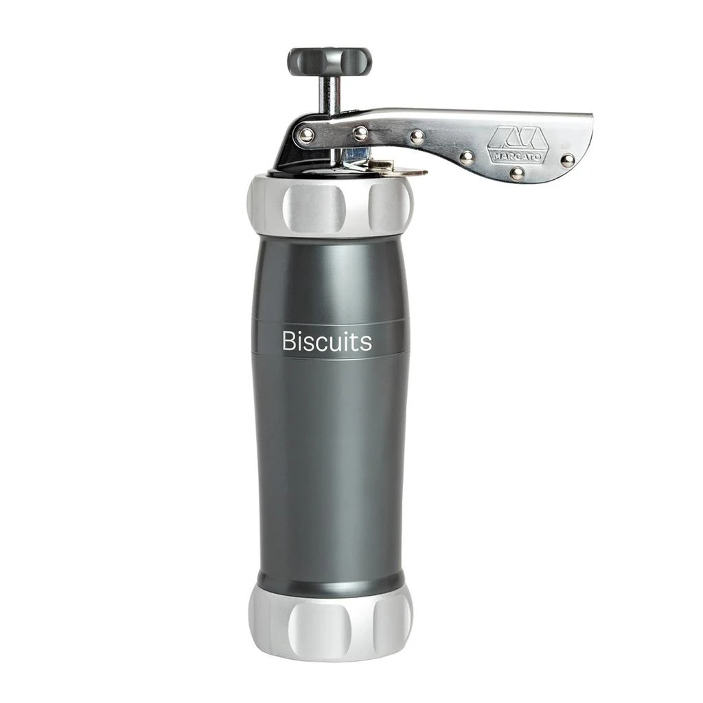 Marcato Design Series Biscuit Maker Press, Includes 20 Cookie Disc Shapes 4