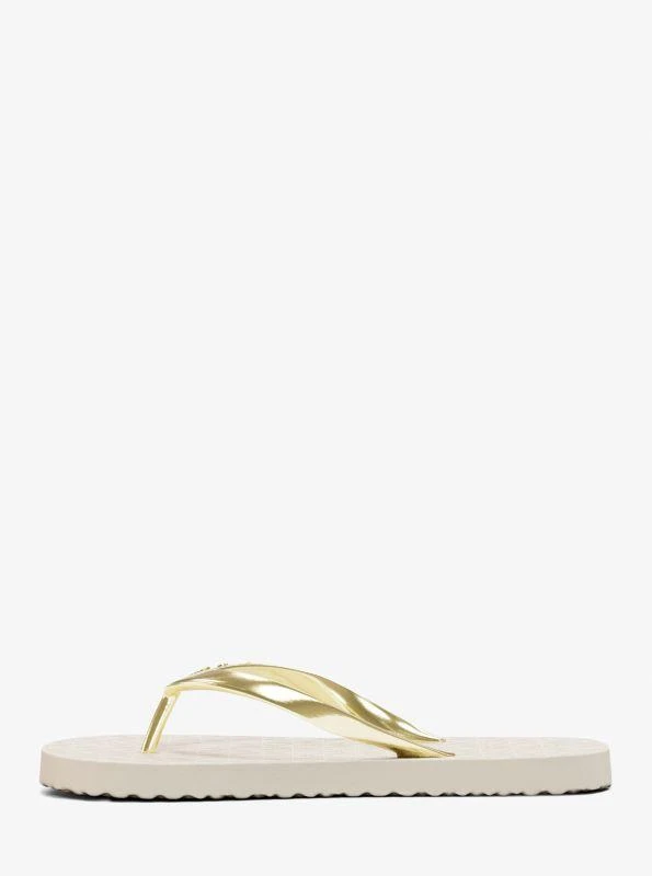 Michael Kors Signature Logo Flip Flops 3