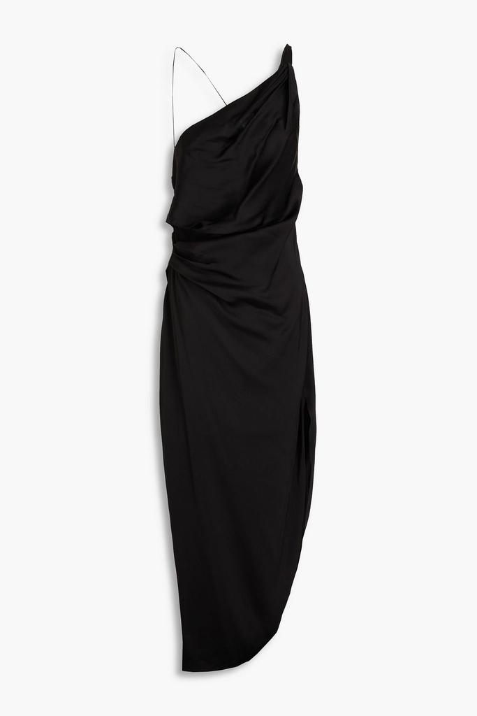 RACHEL GILBERT Xandra draped satin maxi dress