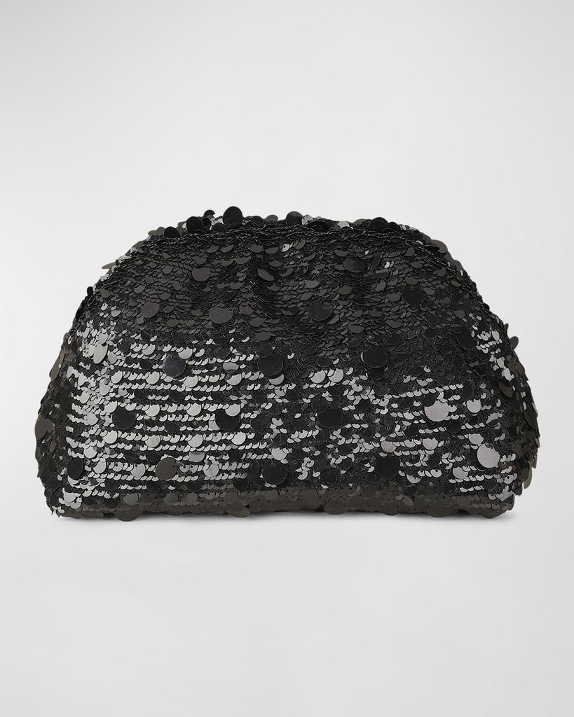 Rafe Aya Sequined Frame Clutch