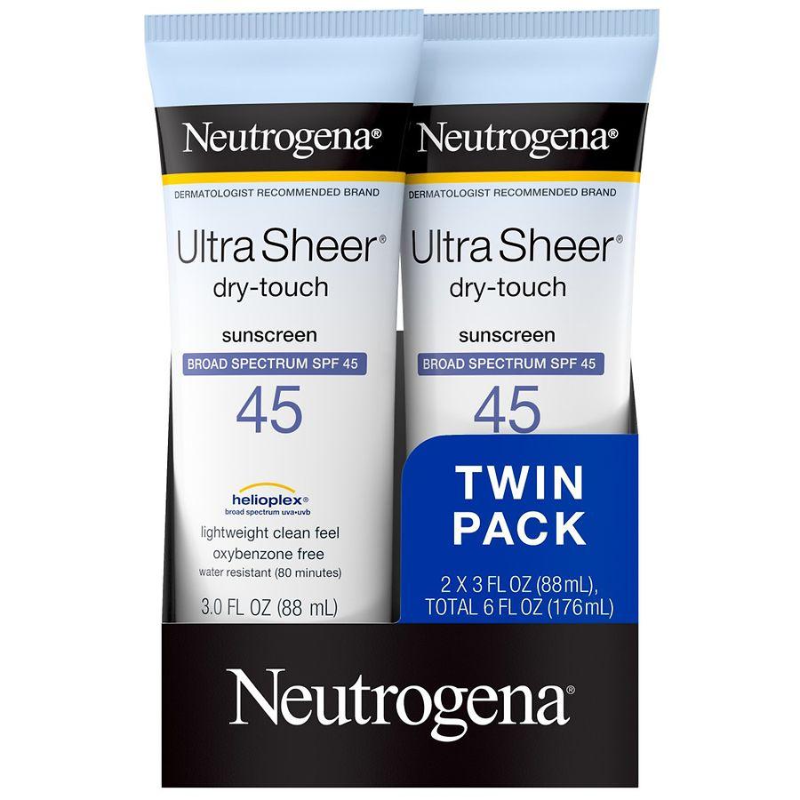 Neutrogena Ultra Sheer Dry-Touch SPF 45 Sunscreen Lotion