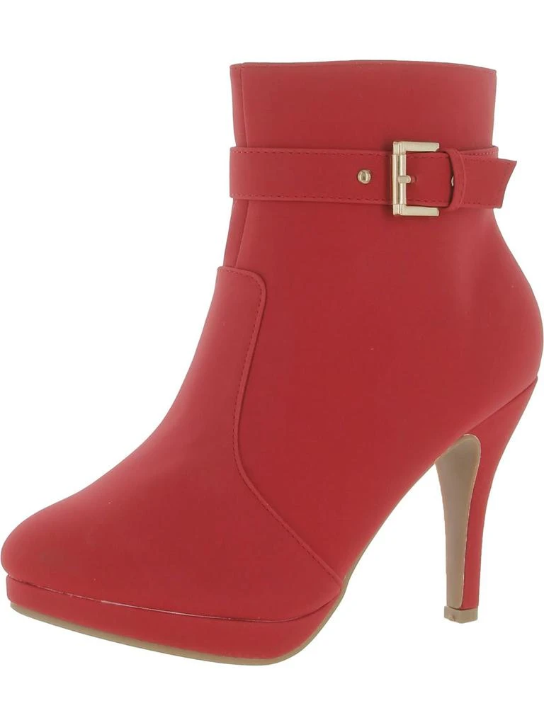 TRENDSup Collection George 15 Womens Round Toe Heel Ankle Boots 1