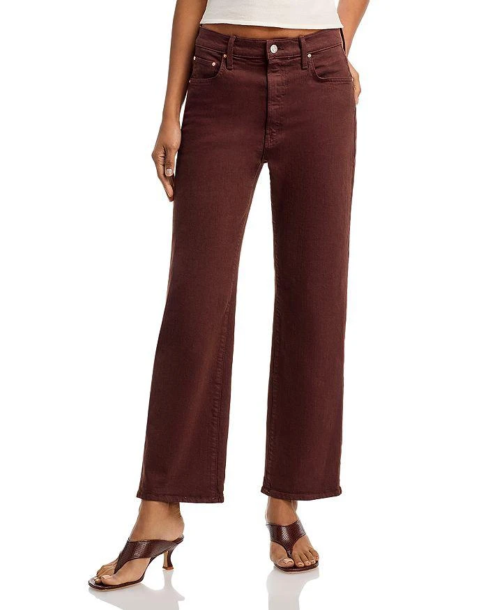 MOTHER The Rambler High Rise Ankle Straight Jeans - Exclusive 1