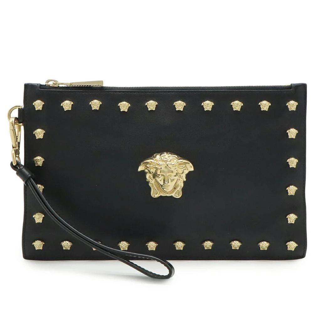 Versace Leather Clutch Bag