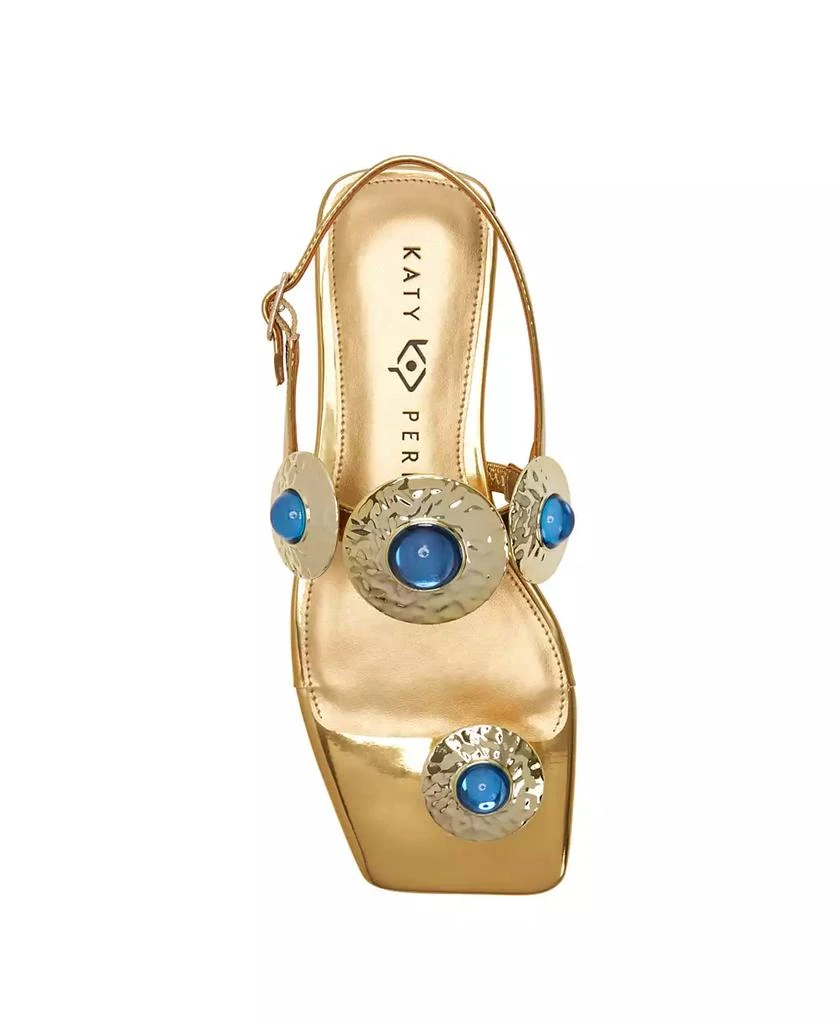 Katy Perry Women's Camie Stone Square Toe Sandals 4