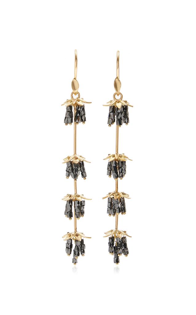 Annette Ferdinandsen Annette Ferdinandsen - 18K Gold Black Diamond Earrings - Black - OS - Moda Operandi - Gifts For Her
