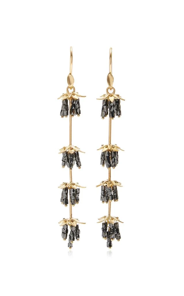 Annette Ferdinandsen Annette Ferdinandsen - 18K Gold Black Diamond Earrings - Black - OS - Moda Operandi - Gifts For Her 1