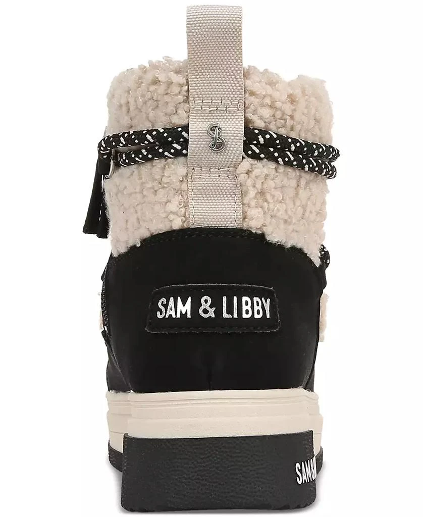 Sam and Libby Women's Carlie Cold Weather Cozy Lace Up Boots 3