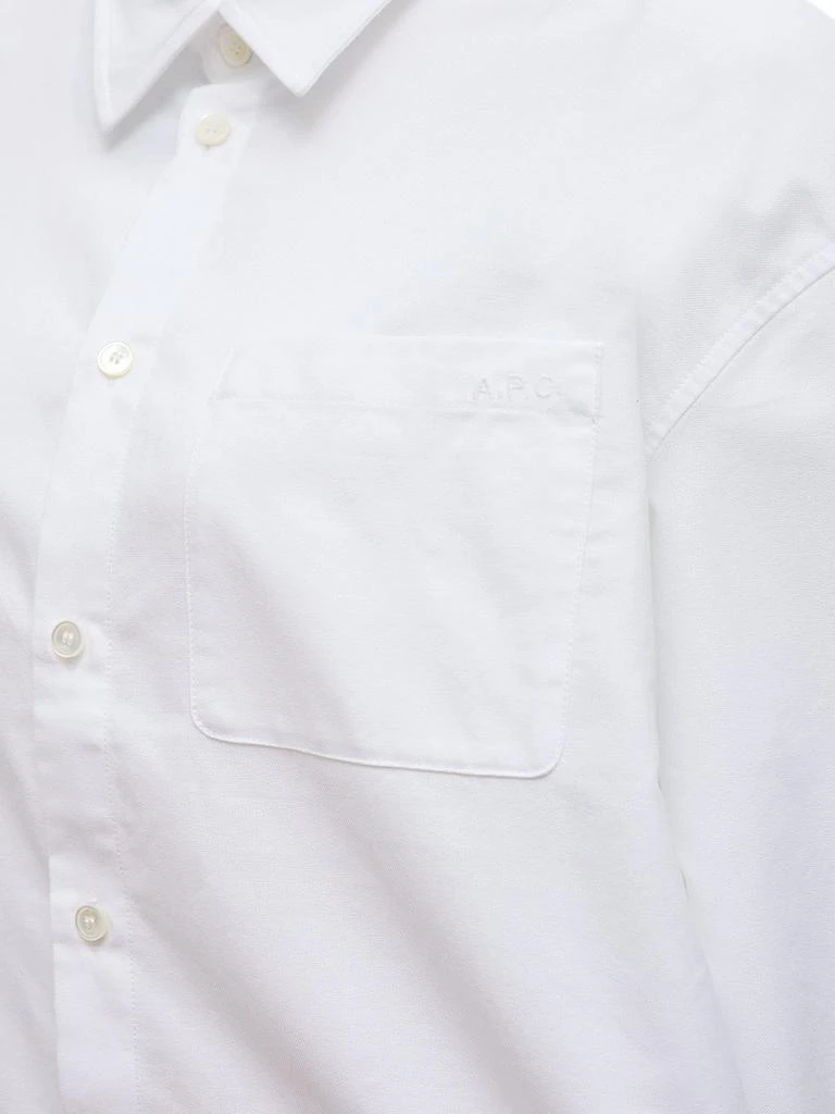 A.P.C. A.P.C. Long-Sleeved Straight-Hem Shirt 3