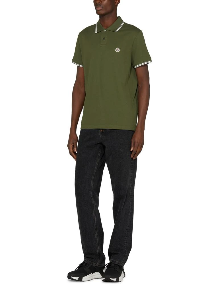 Moncler Short-sleeved polo shirt with logo 6