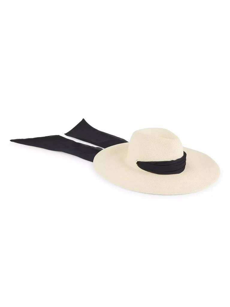 Eugenia Kim Cassidy Straw Wide-Brim Fedora 1