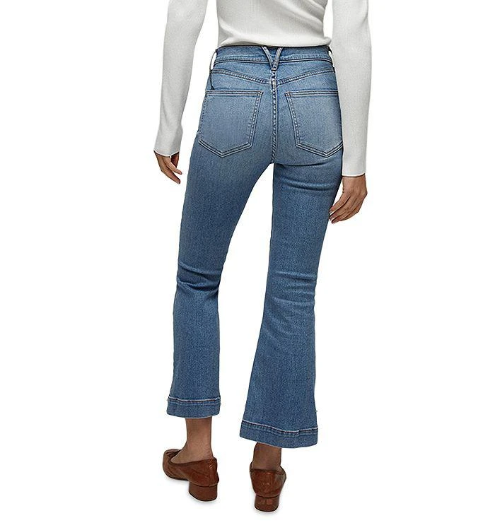 VERONICA BEARD Carson High Rise Ankle Flare Jeans in Amethyst 4