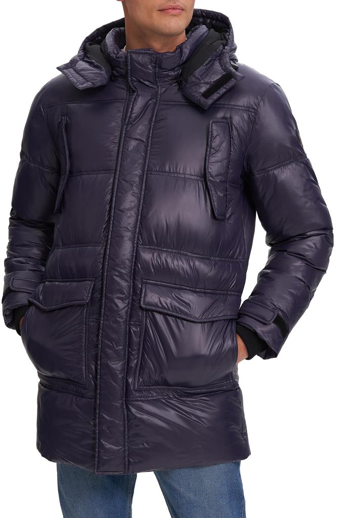 NOIZE Kiefer Mid Length Puffer Coat