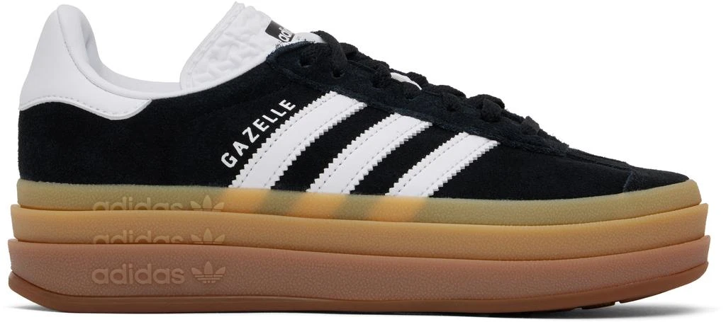Adidas Black Gazelle Bold Sneakers 1
