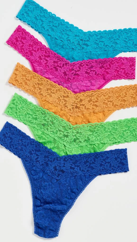 Hanky Panky Original Rise Thong 5 Pack 5