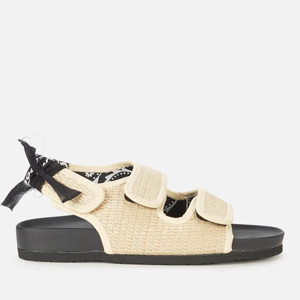 Arizona Love ARIZONA LOVE WOMEN'S APACHE BANDANA RAFFIA SANDALS