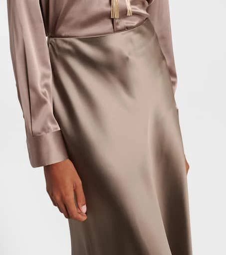 Ralph Lauren Masina satin maxi skirt 4