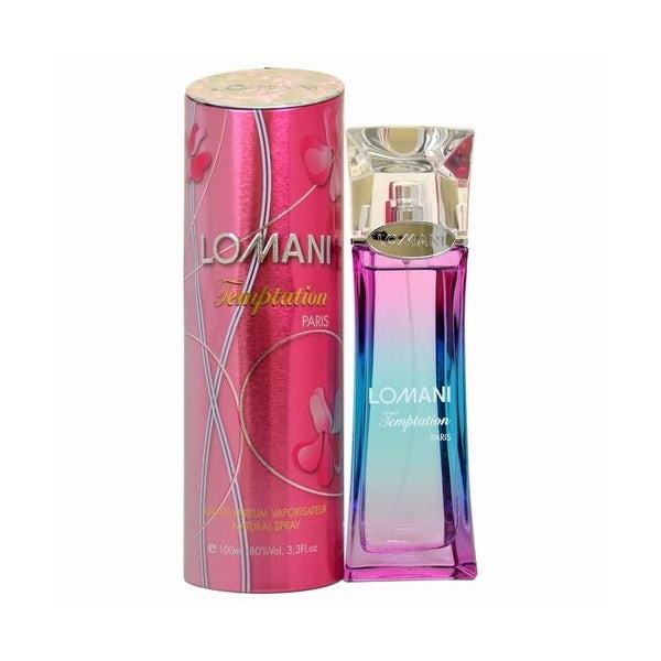 LOMANI Temptation for Women Eau de Parfum Spray 3.4 oz